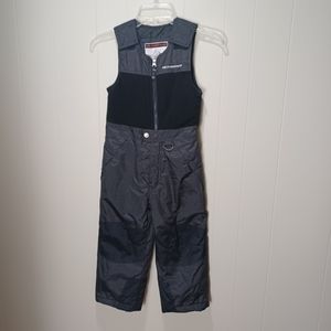 Weatherproof Kids Gray Snow Bib